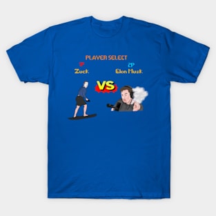 Zuck Vs Elon Musk Fight T-Shirt